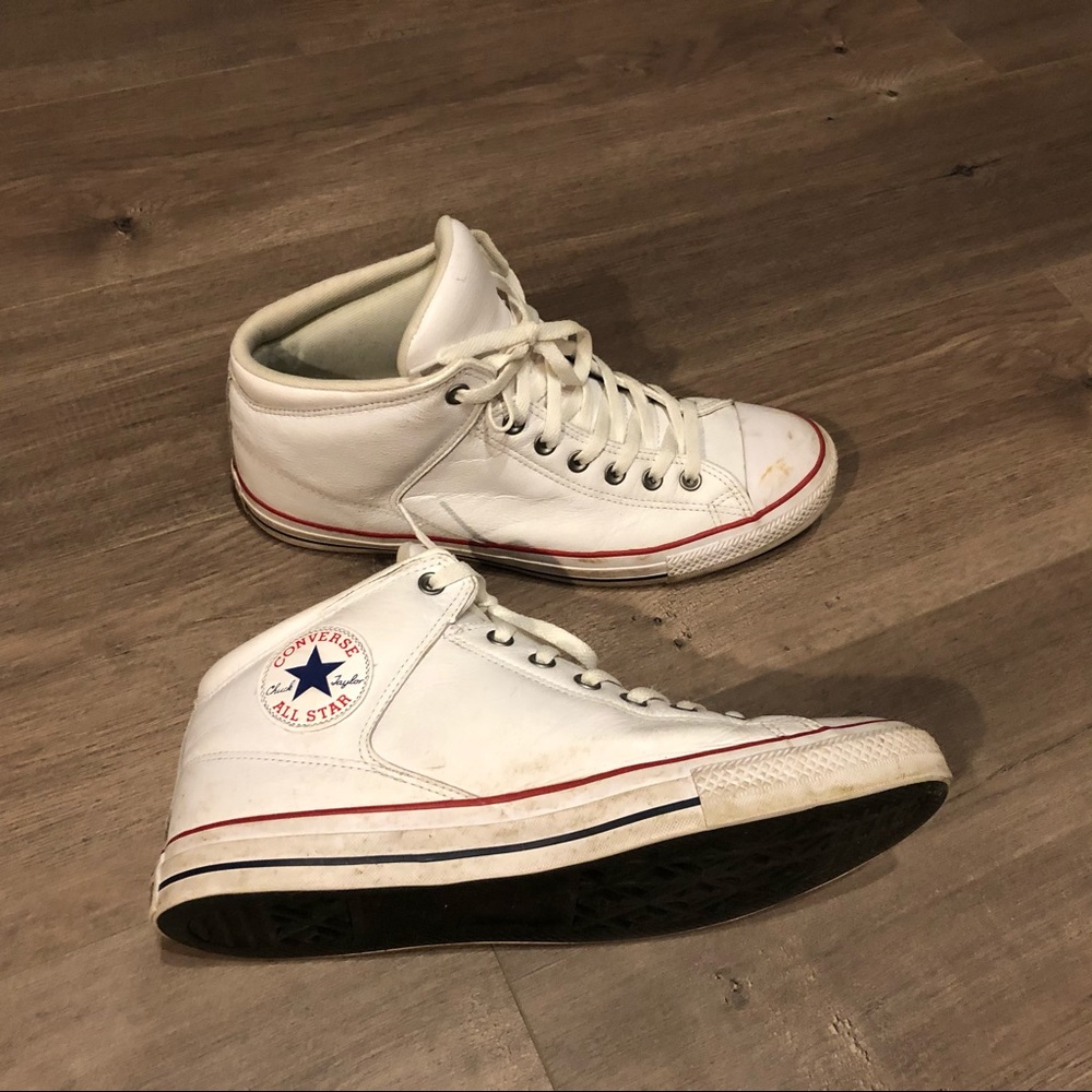 Converse all star leather
